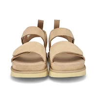 Women's Golden Star Platform Sandal - Chestnut