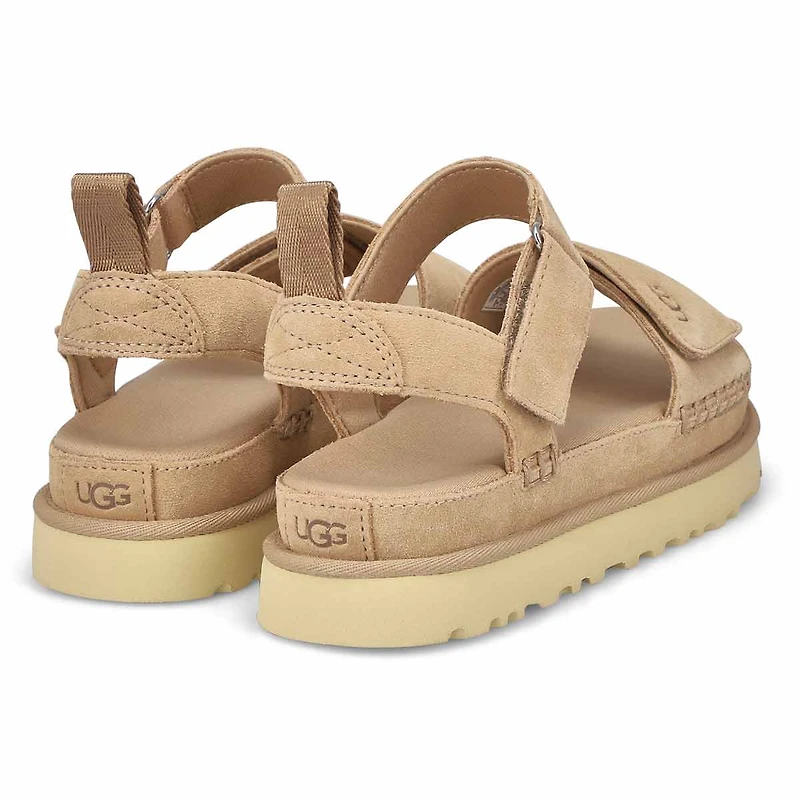 Women's Golden Star Platform Sandal - Chestnut