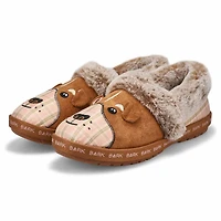 Women's Bobs Too Cozy 3D Dog Slipper - Chestnut