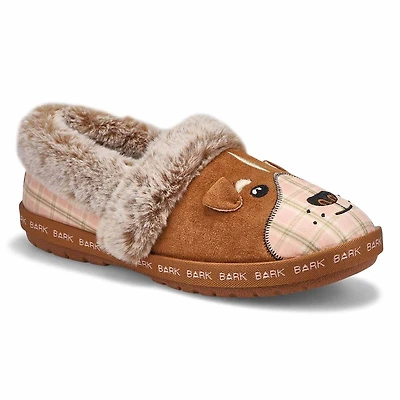 Women's Bobs Too Cozy 3D Dog Slipper - Chestnut