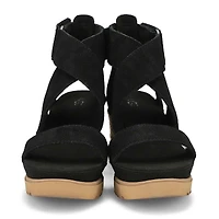 Women's Ileana Wedge Sandal - Black