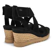 Women's Ileana Wedge Sandal - Black
