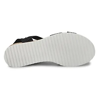 Women's Desert Kiss Cross Strap Sandal - Black/Mul