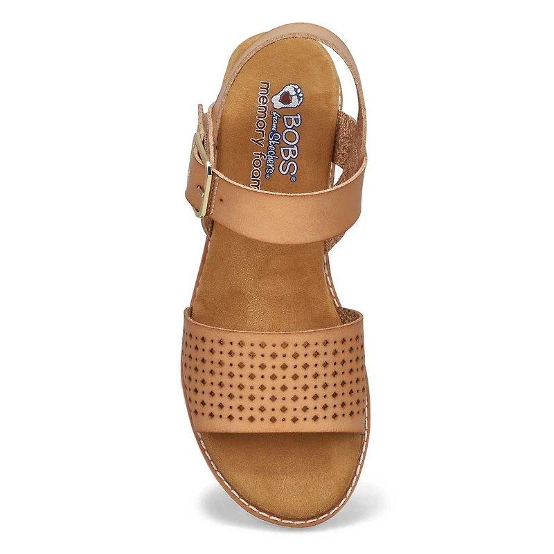 Women's Bobs Desert Kiss Sandal - Luggage