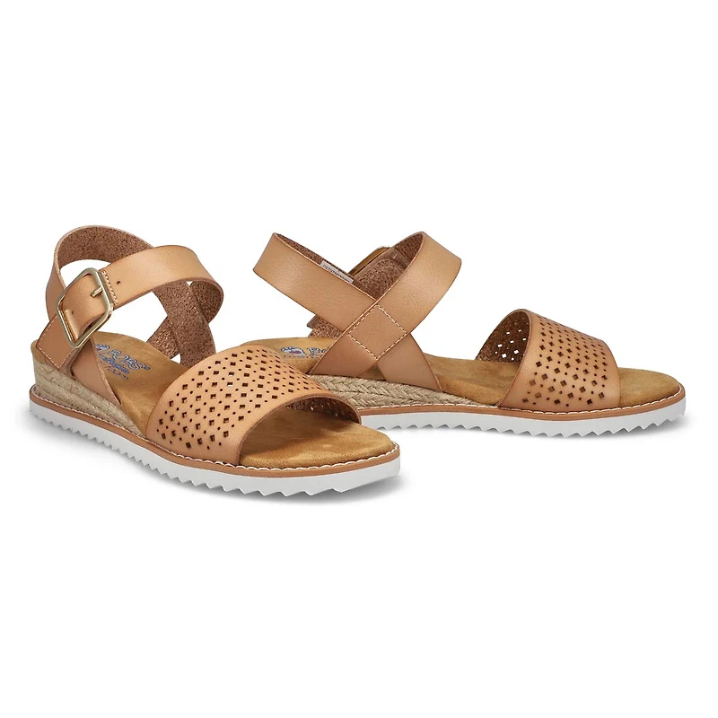 Women's Bobs Desert Kiss Sandal - Luggage