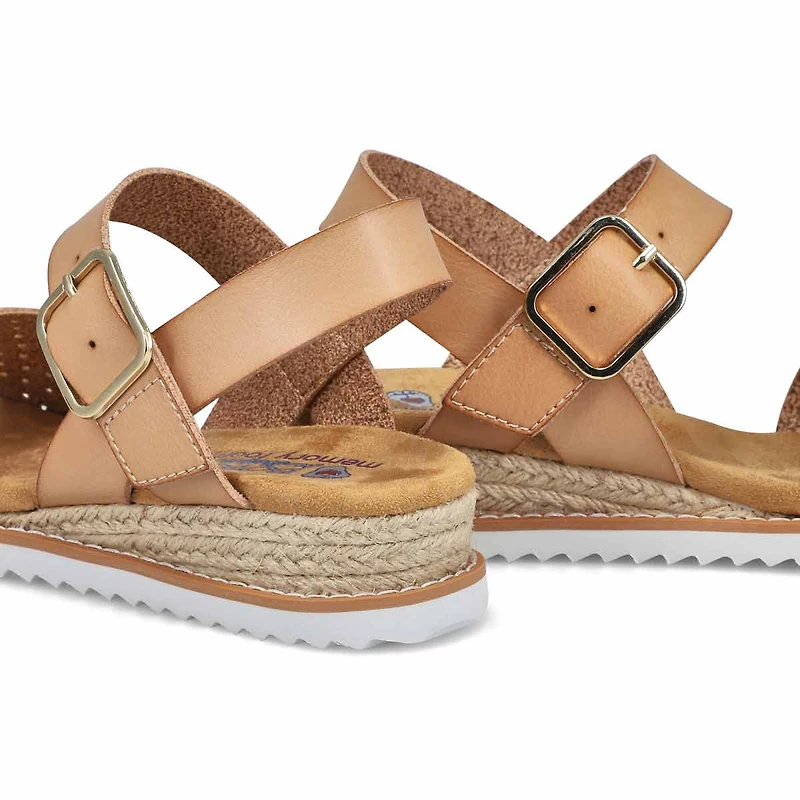 Women's Bobs Desert Kiss Sandal - Luggage