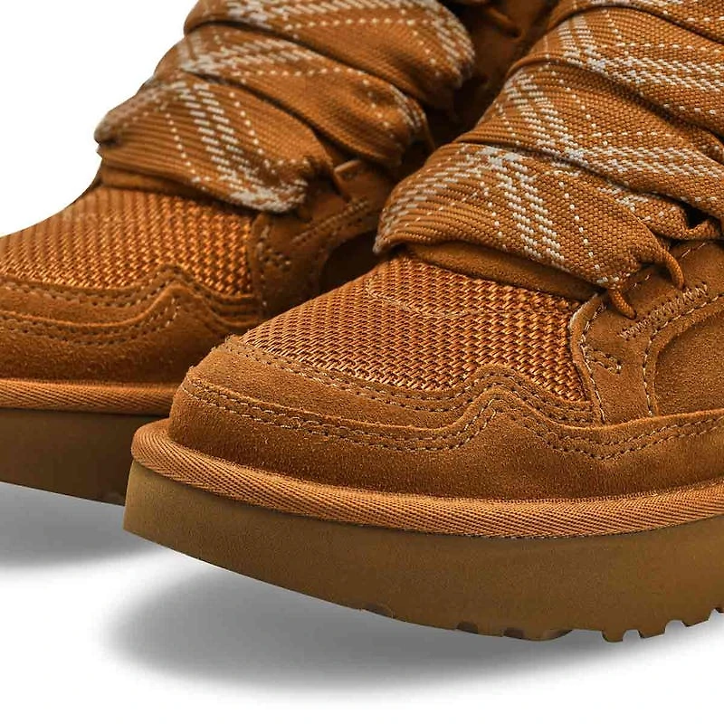 Botte  lacets HIGHMEL, chtaigne, femmes