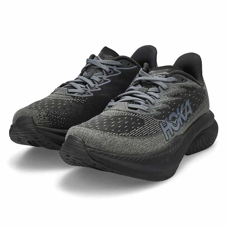 Women's Mach 6 LA Lace Up Performance Runner - Bla