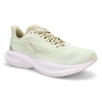 Women's Mach 6 Lace Up Performance Sneaker - Oyste
