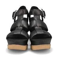 Women's Abbot Wedge Sandal - Black