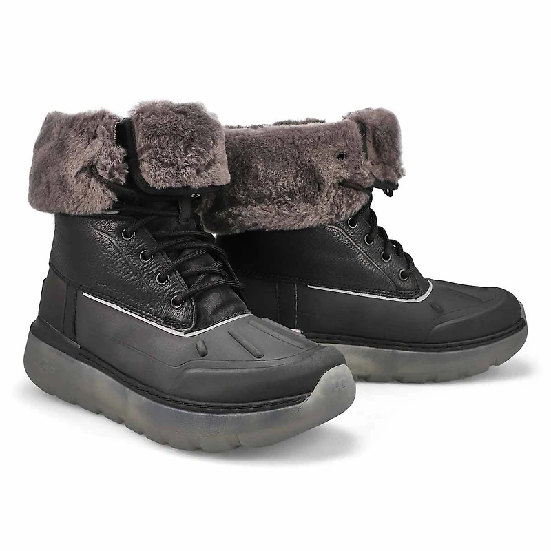 Men's City Butte Waterproof Boot - Black