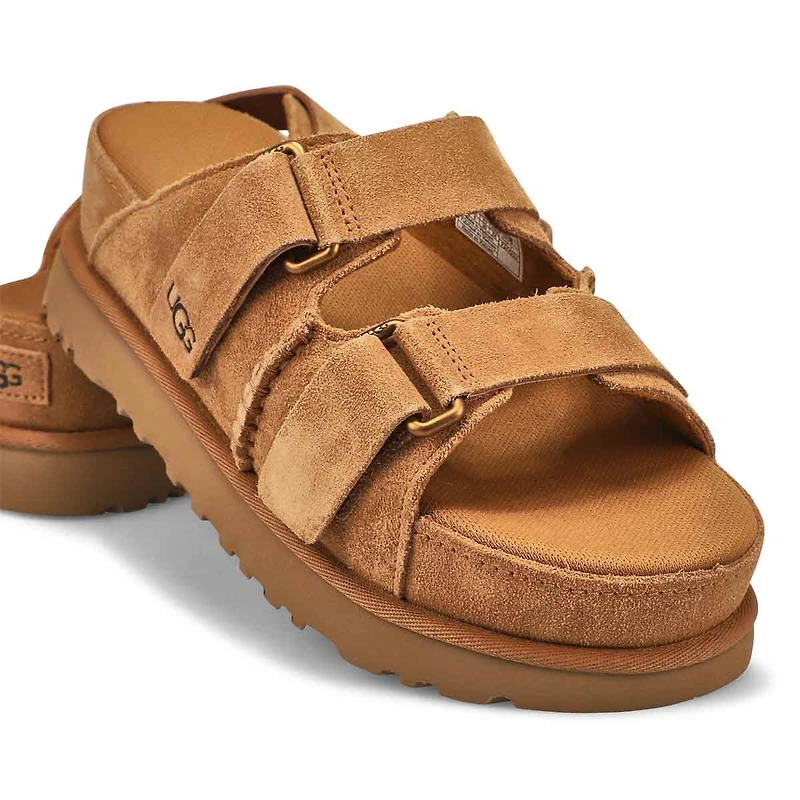 Ladies Goldenstar Hi Platform Slide Sandal - Chest