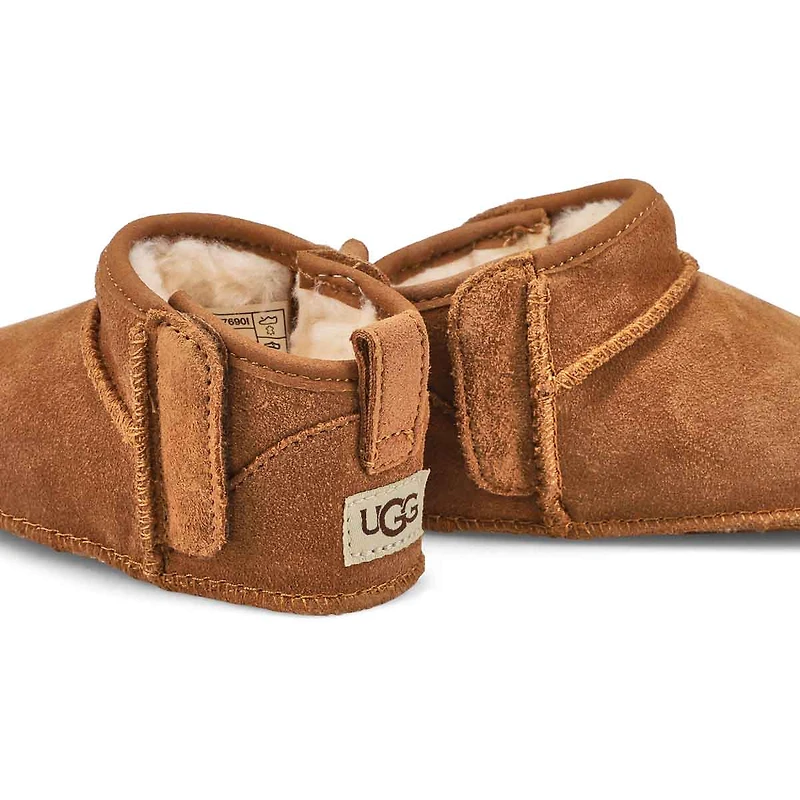 Infant's Classic Ultra Mini Bootie Slipper - Pale