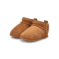 Infant's Classic Ultra Mini Bootie Slipper - Pale