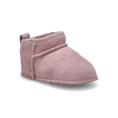 Infant's Classic Ultra Mini Bootie Slipper - Pale