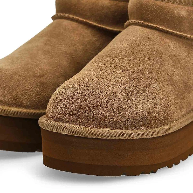 Botte en peau de mouton ULTRA MINI PLATFORM