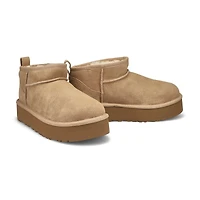 Girl's Ultra Mini Platform Sheepskin Boot
