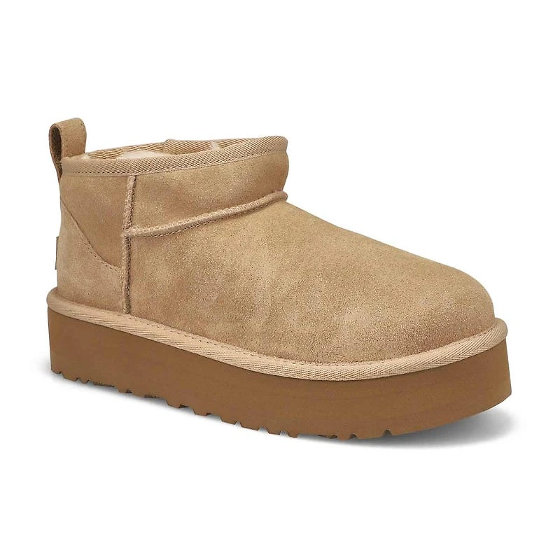 Girl's Ultra Mini Platform Sheepskin Boot