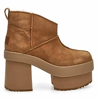 Botte NEW HEIGHTS PLATFORM MINI, chtaigne, femmes