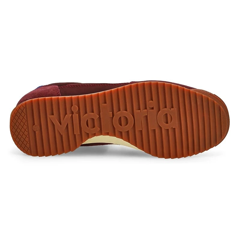 Baskets  lacets SATURNO, bordeaux, femmes