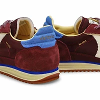 Baskets  lacets SATURNO, bordeaux, femmes