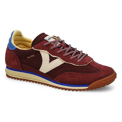 Women's  Saturno Lace Up Sneaker - Burdeos