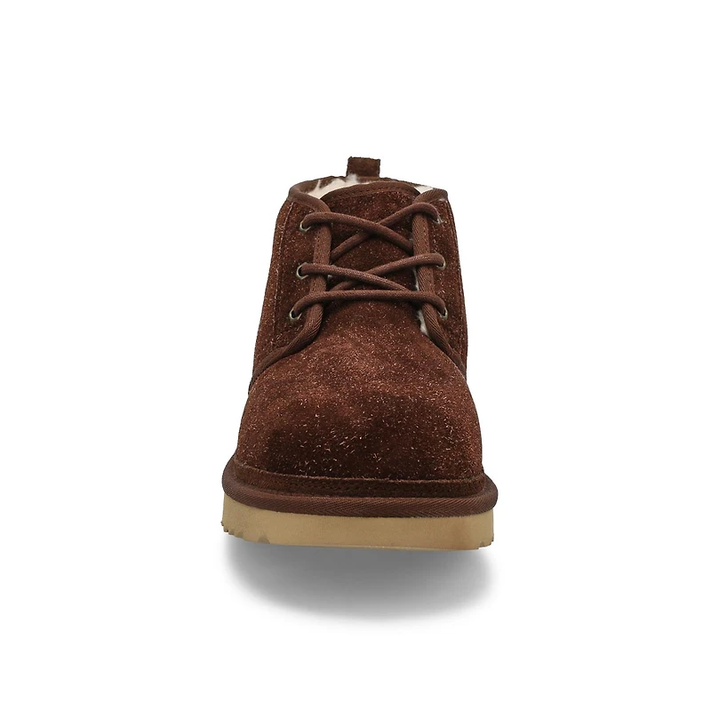 Men's Neumel Shaggy Suede Chukka Boot - Burnt Ceda