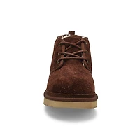 Men's Neumel Shaggy Suede Chukka Boot - Burnt Ceda