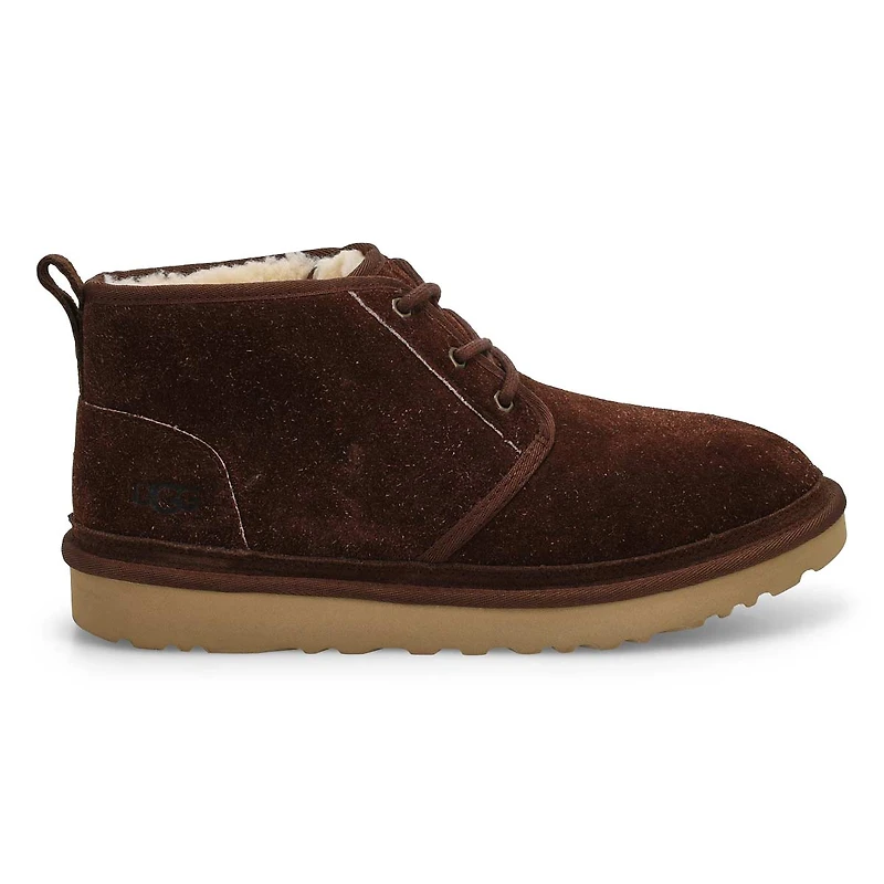 Men's Neumel Shaggy Suede Chukka Boot - Burnt Ceda
