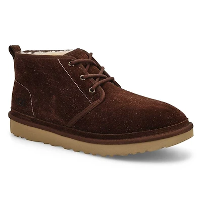 Men's Neumel Shaggy Suede Chukka Boot - Burnt Ceda