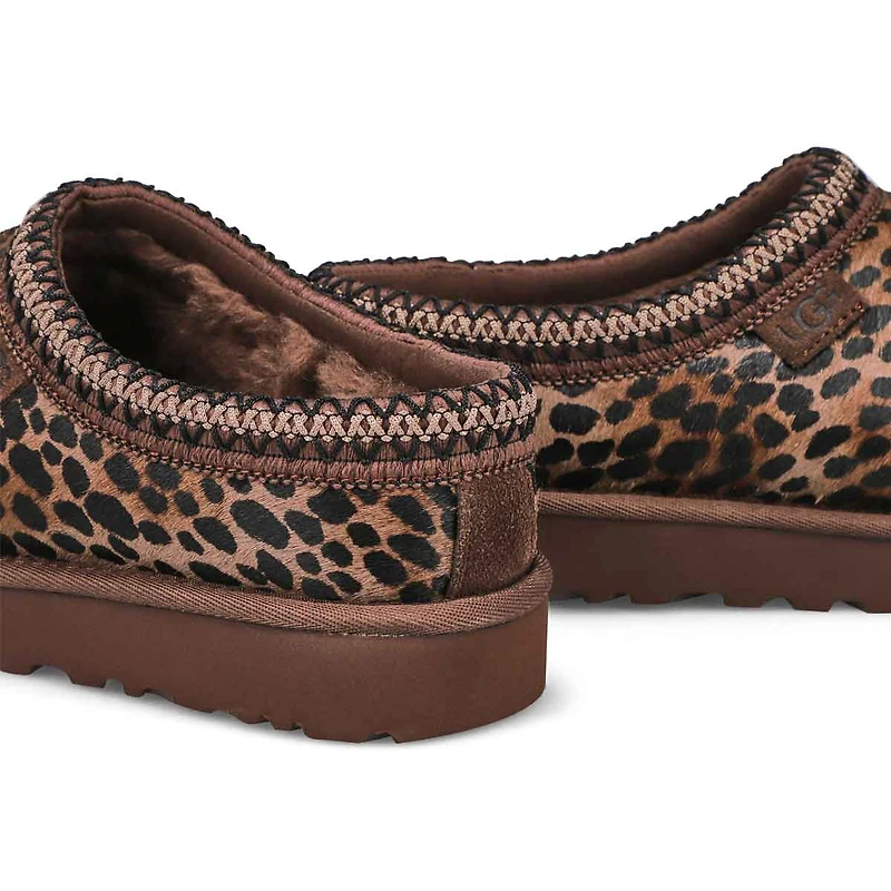 Women's Tasman Caspian Sheepskin Slipper - Burnt C