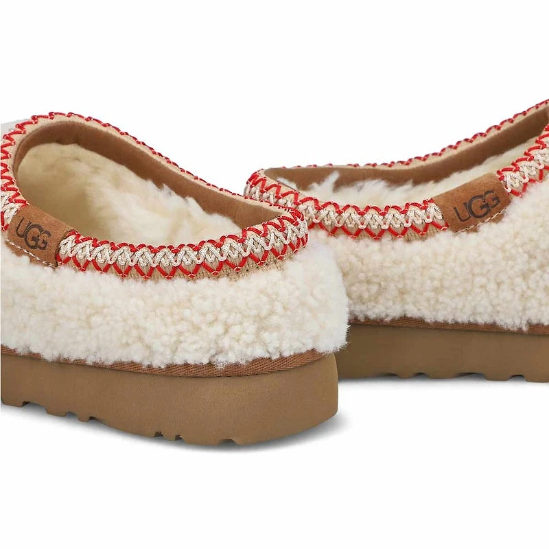 Women's Tasman Maxi Curly Slipper - Chestnut