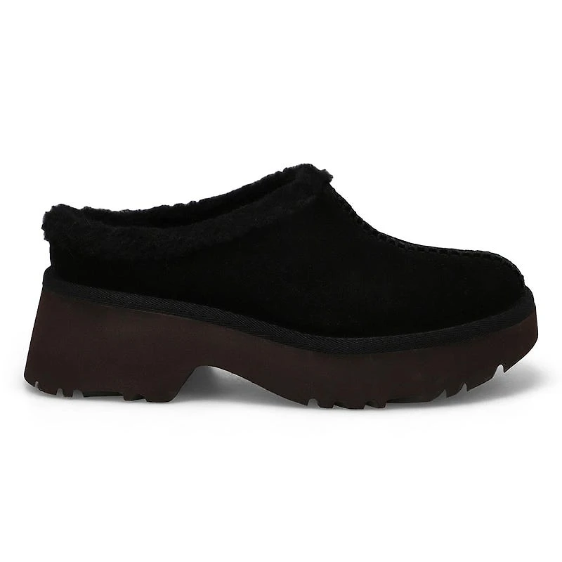 Women's New Heights Cozy Casual Clog - Black