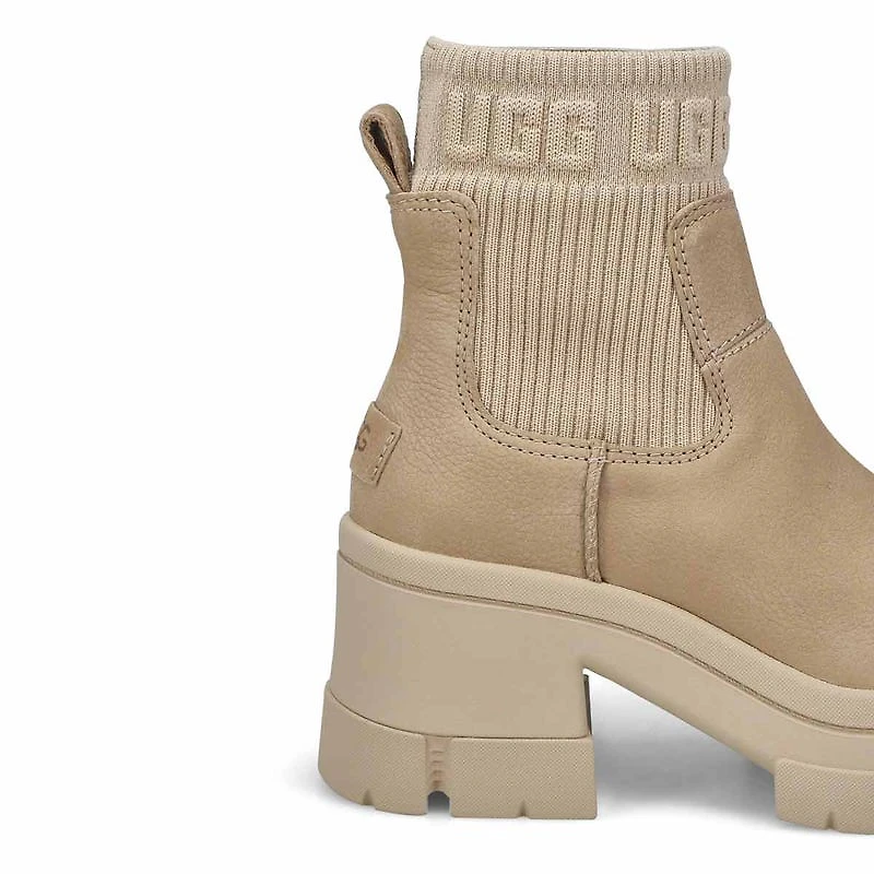Botte impermable BROOKLYN CHELSEA, graine de mout