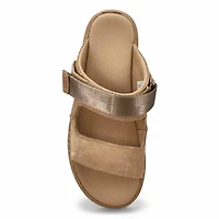 Sandale plateforme GOLDEN STAR ADJUSTABLE SLIDE