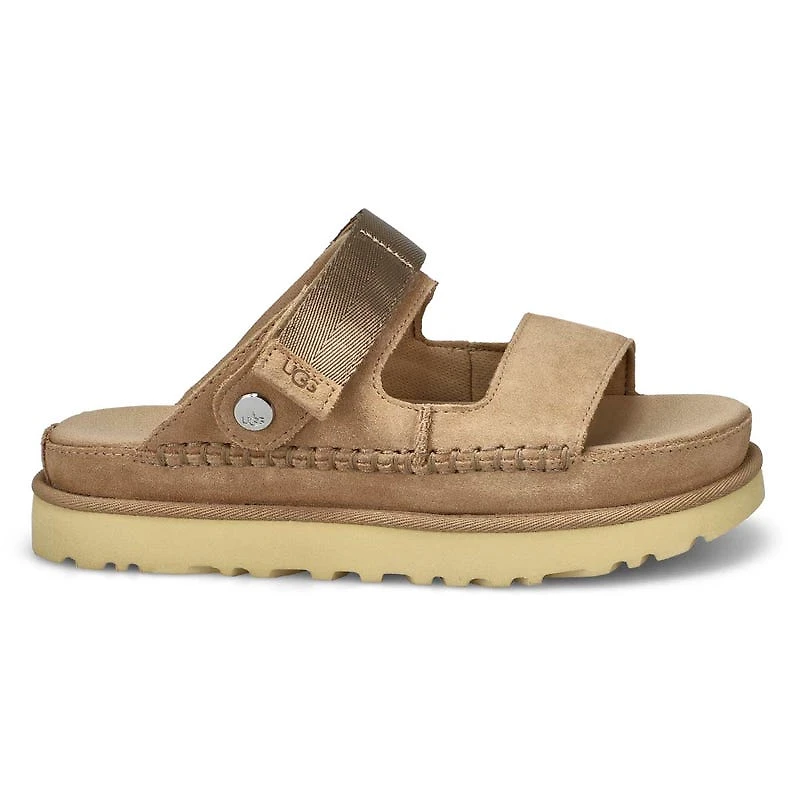 Women's Golden Star Adjustable Slide Platform Sand