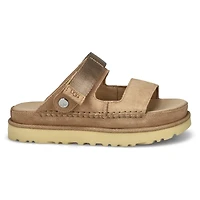 Women's Golden Star Adjustable Slide Platform Sand