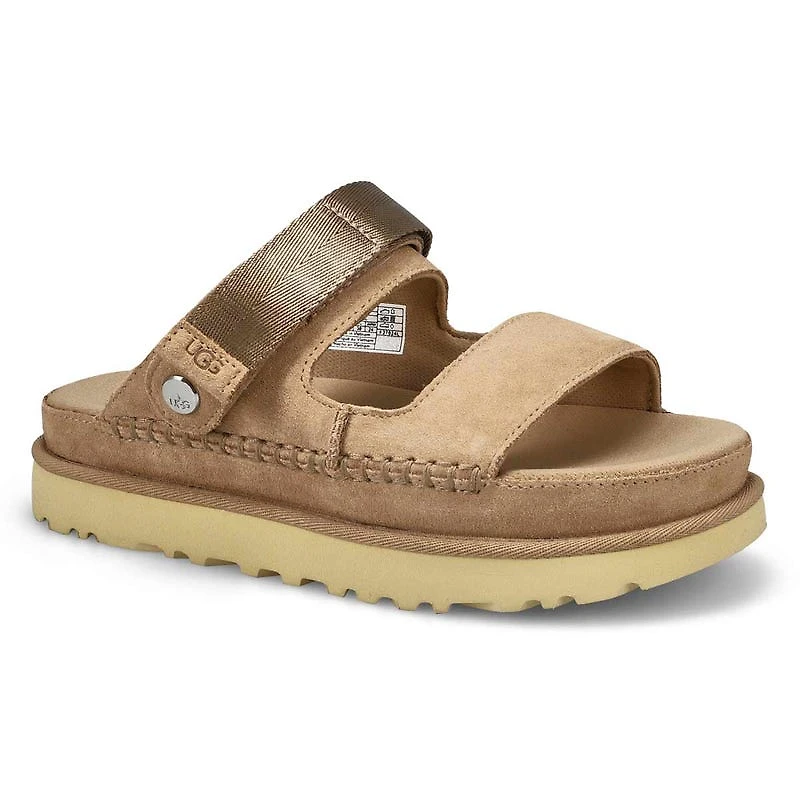 Women's Golden Star Adjustable Slide Platform Sand