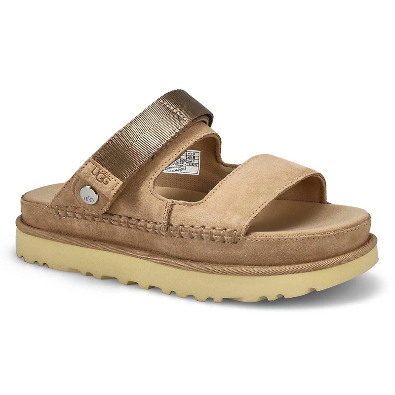 Sandale plateforme GOLDEN STAR ADJUSTABLE SLIDE
