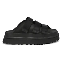 Women's Golden Glow Slide Platform Sandal - Black