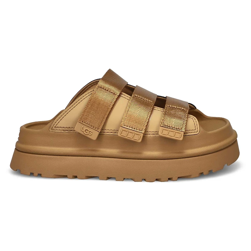 Women's Golden Glow Slide Platform Sandal