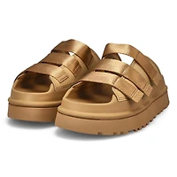 Women's Golden Glow Slide Platform Sandal