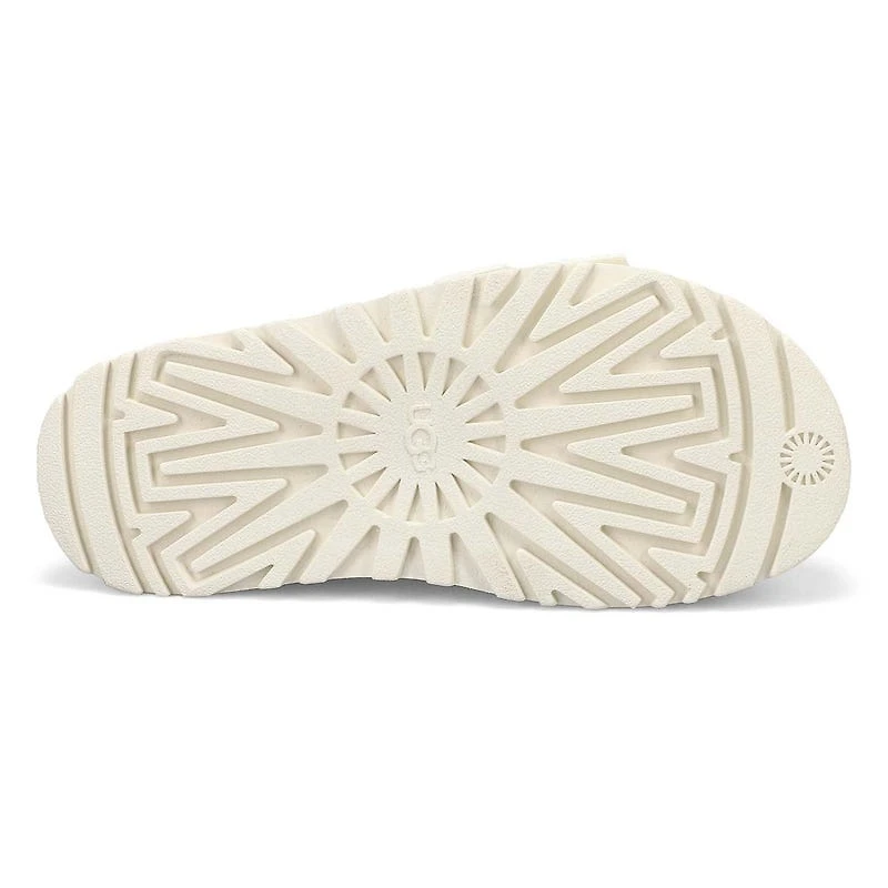 Women's Golden Glow Slide Platform Sandal - Black