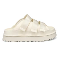 Women's Golden Glow Slide Platform Sandal - Black