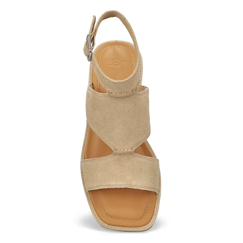 Women's Delray Casual Sandal- Chestnut