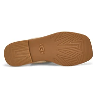 Women's Delray Casual Sandal- Chestnut