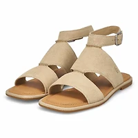 Women's Delray Casual Sandal- Chestnut