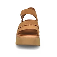 Sandale plateforme NEW HEIGHTS ANKLE STRAP, châtai