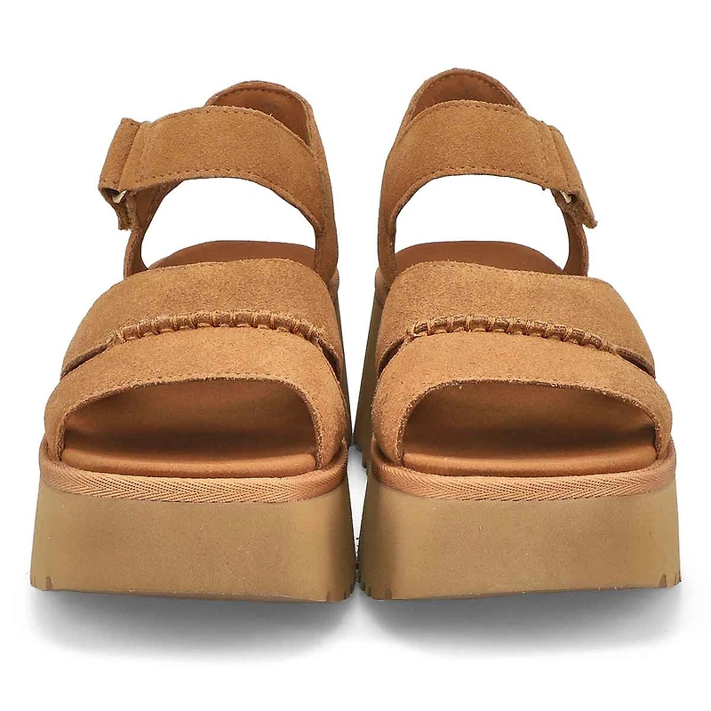 Sandale plateforme NEW HEIGHTS ANKLE STRAP, châtai