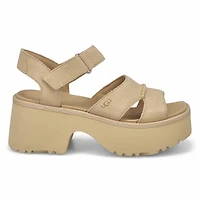 Women's New Heights Ankle Strap Platform Sandal - 